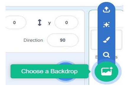 Choose Backdrop