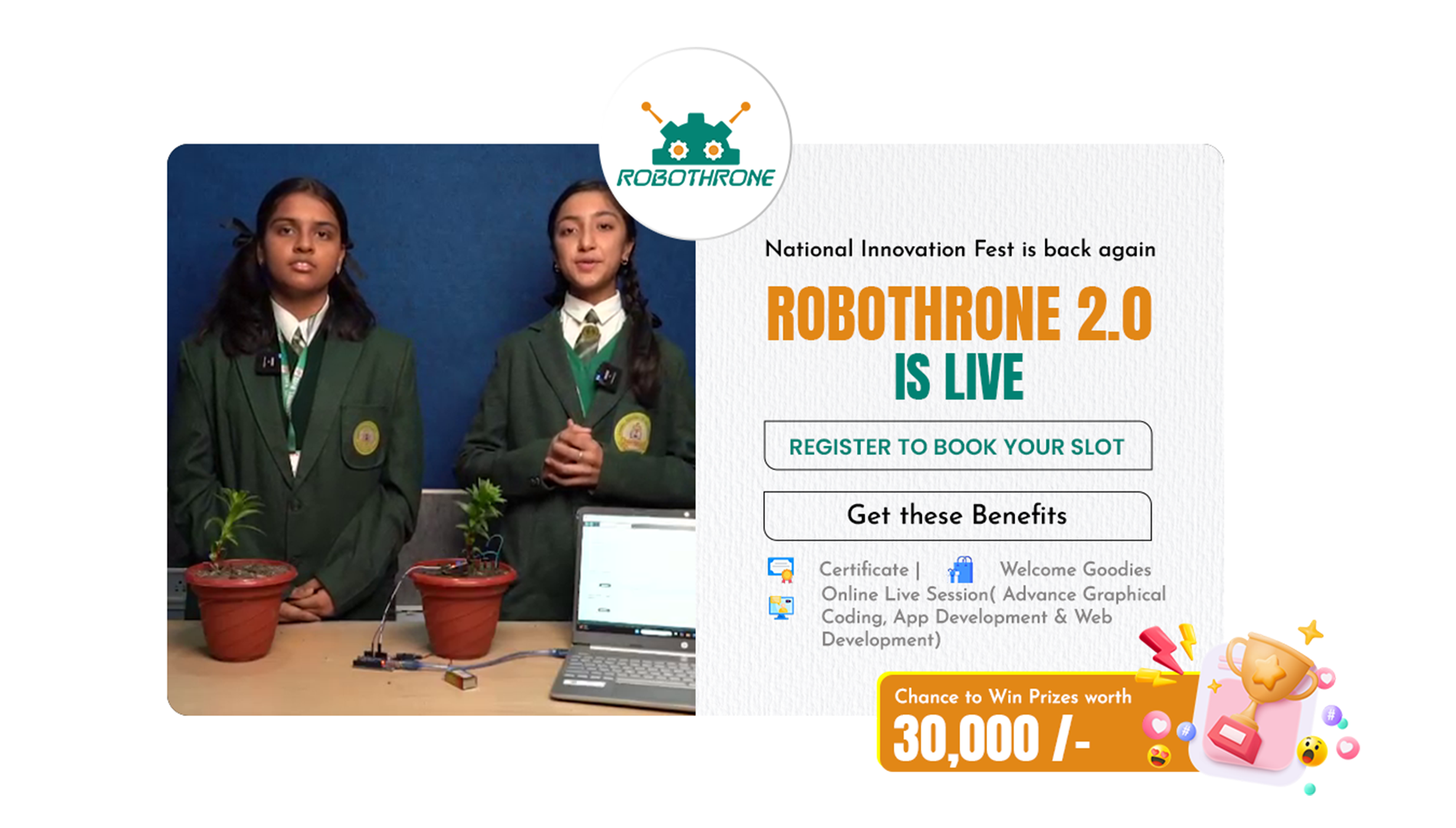 Robothrone Competition Results Announcement
