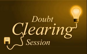 doubt clearing session